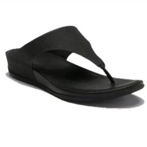 FIT FLOP BANDA Black Sandals size 10